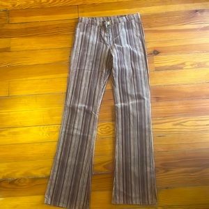 Striped Corduroy Pants